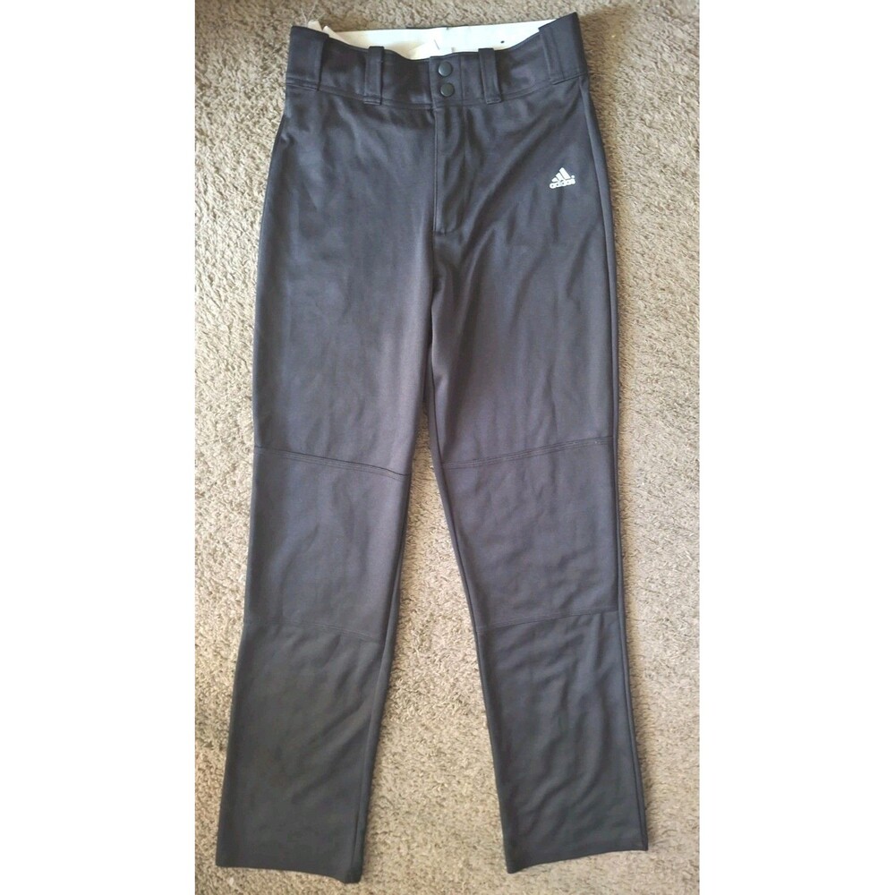 Mens Climalite Adidas Baseball Pants Size Small Black Sports Performance